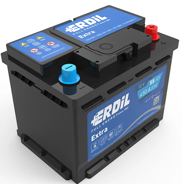 
55 Ah din type high quality vehicle battery 