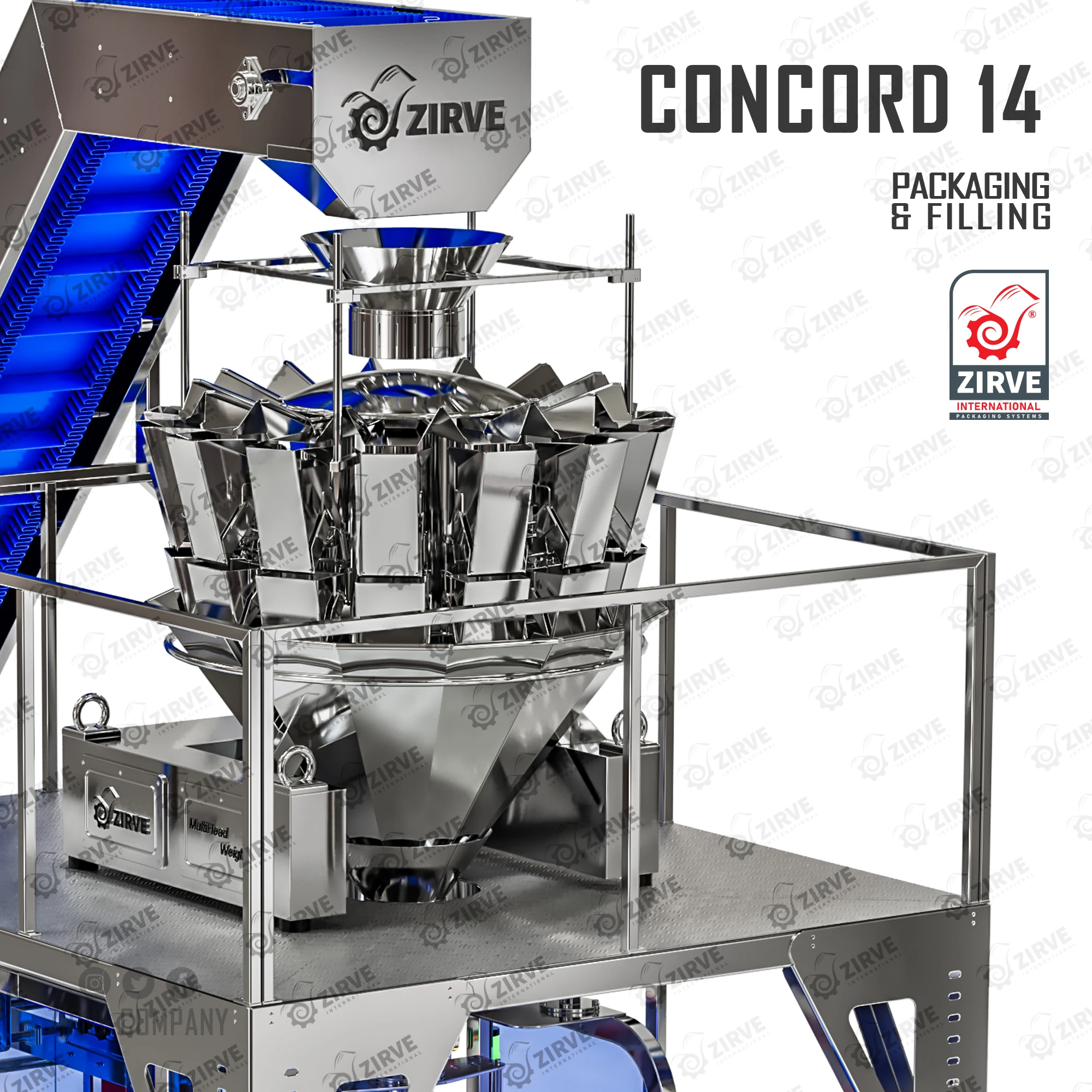 
Weight System Packaging Machine Full Stainless steel 