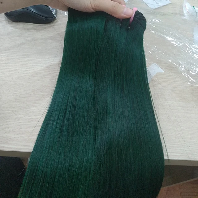 New design tangle free and no shedding green bone straight Vietnamese raw hair, human hair lace front wig, Cambodian hair bundle