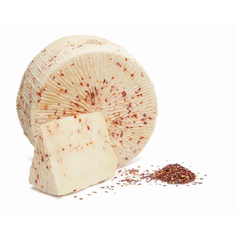 High Quality Italian PRIMOSALE sheep milk cheese with chili pepper 2kg Vacuum pack for cooking Ready for export