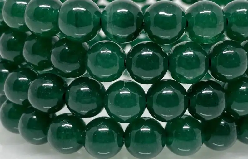 HIGH QUALITY GREEN JADE  LUXURY GEMSTONE BRACELET, GREEN JADE  BEADS  CRYSTAL HEALING BRACELETE FOR  SALE