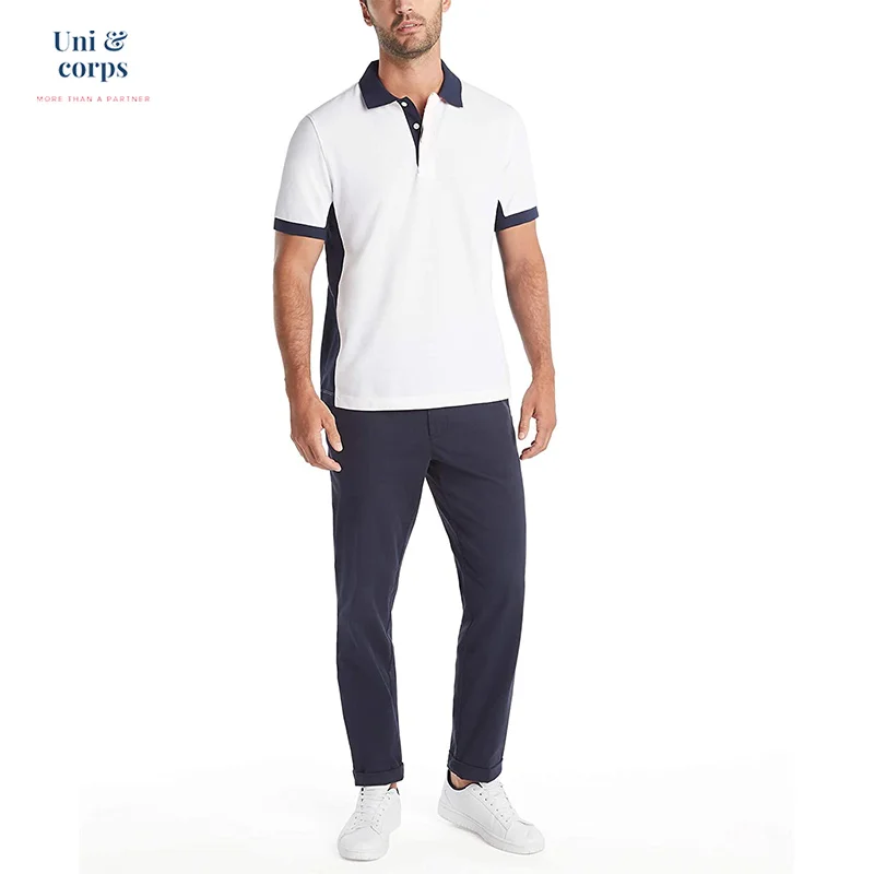 
 Прямая продажа с завода во Вьетнаме, оптовая продажа, удобная и мягкая футболка-поло для спортзала, 100% хлопок  