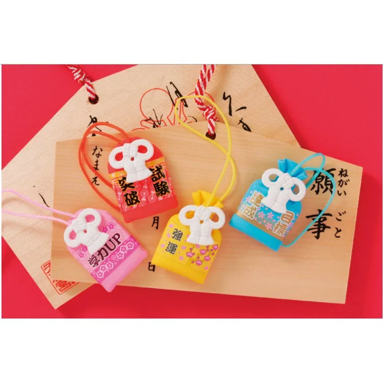 FOR IWAKO STA-ER-OMA001 Omori Eraser Amulet Blessing Erasers Modeling Erasers