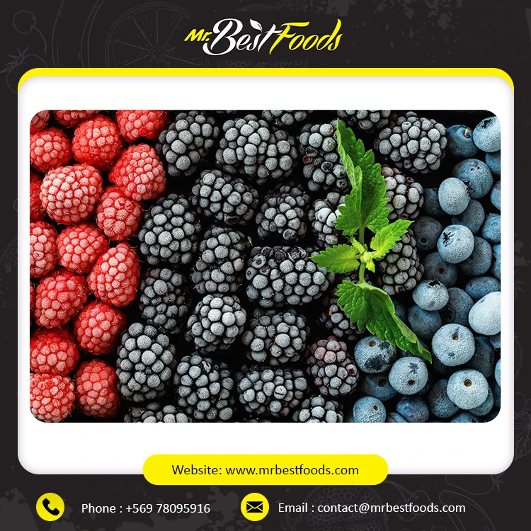 
100% Pure and Natural Best Price Frozen IQF Grade A Berry Mix For Best Packing 
