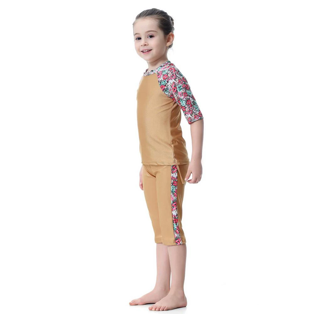 Islamic Swimsuit Swimming Suit Modest for Girls Muslim Kid Swimwear
