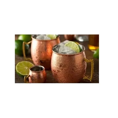 High Quality Moscow Mule Mug Beer Drinking Copper Mugs Exporter Customized Finished Copper Moscow Mule Mugs from Indian Supplier