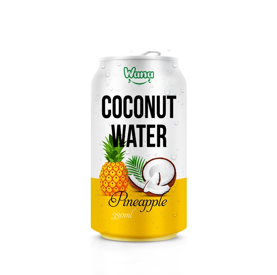 330ml Can Pure Coconut Water With Watermelon Juice