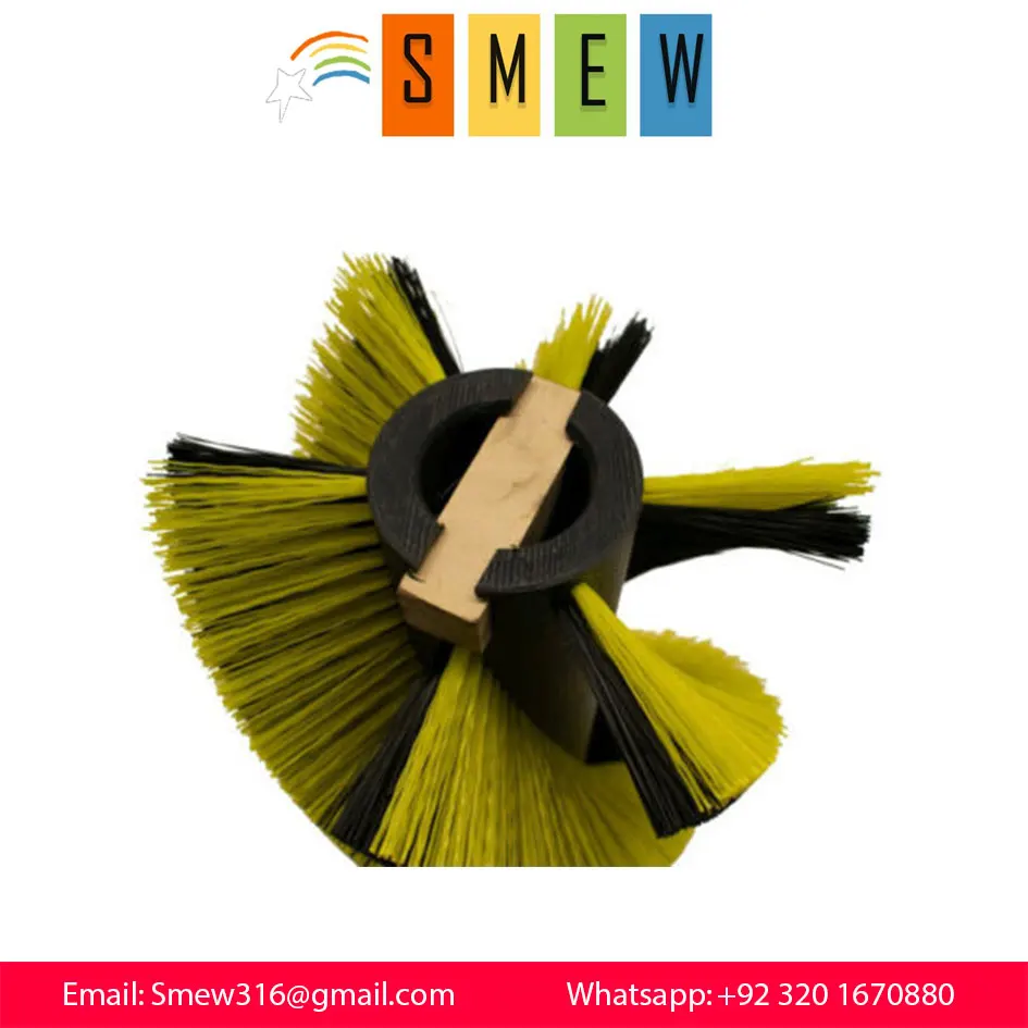 Sweeper Roller Length 19 11/16in Kehrdurchmesser 11 13/16in Square 1 5/8in Poly