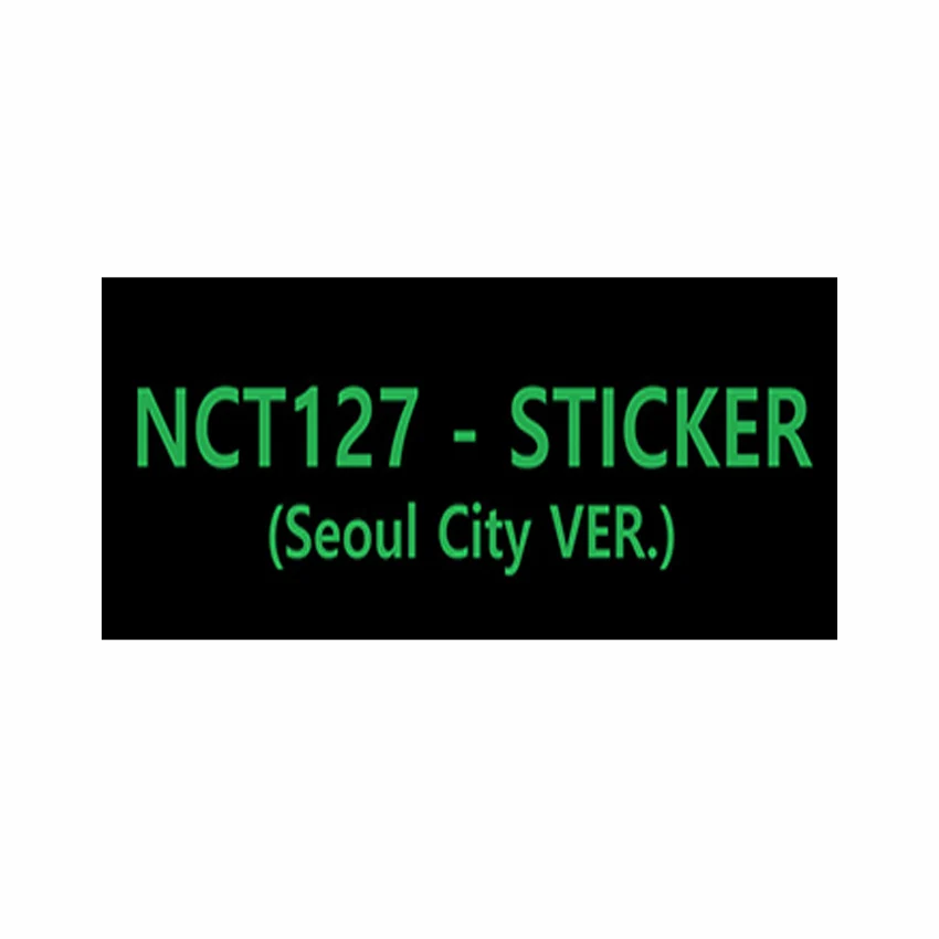 
[Official Kpop] NCT127   Sticker (Seoul city Ver.) 