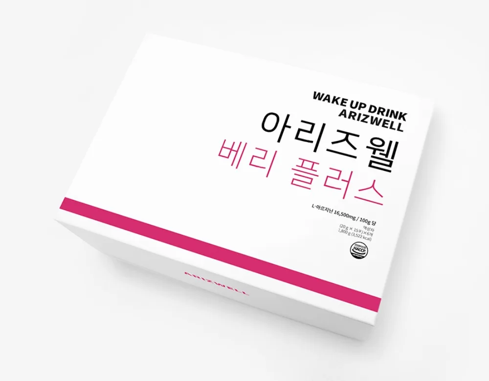 Healthy Premium L-arginine blueberry / aronia extract 90 sticks Made in Korea