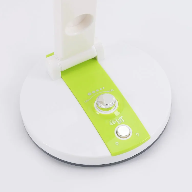 Wholesale Green LR-2018 Soft Light Student Desktop Silent Dormitory Telescopic Electric Standing Table Fans Air Coolers