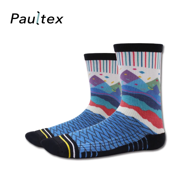 Anti UV Odor Control 3D Printing Compression Knitting Socks