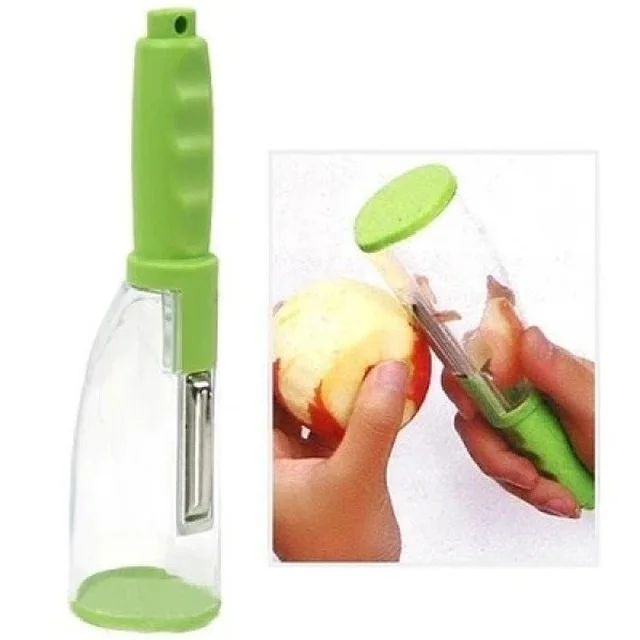 Maisons Kitchen Tools Stainless Steel Multifunctional Vegetable Fruit Potato Peeler With Storage Box