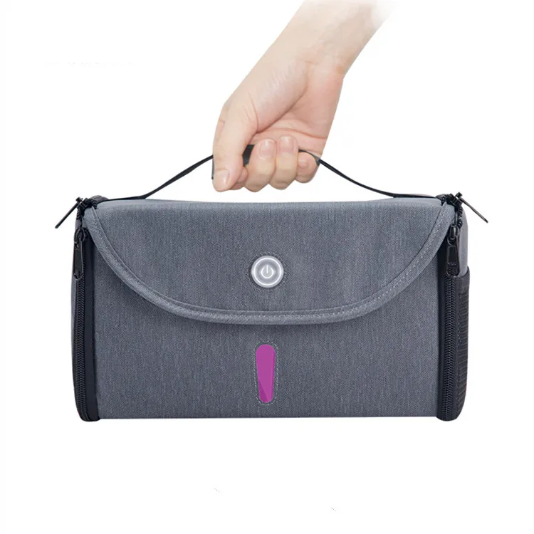 UV Clean Portable foldable Disinfection Bag for Phone Baby Bottle Pacifiers Jewelry USB Powered UVC Sterilizer