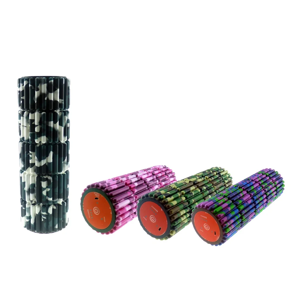 High Density USB Charge 3-Speed Electric Vibrating Foam roller
