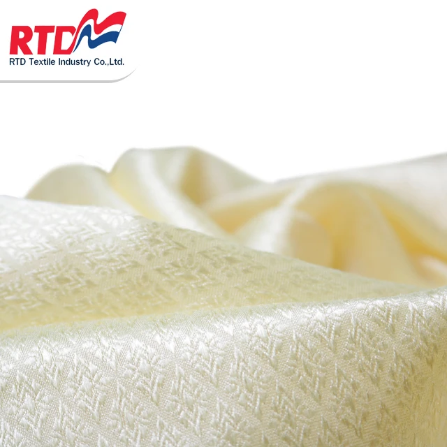 Традиционная тайская ткань RTD премиум-класса для традиционной тайской формы юбки бежевого цвета RJ1024