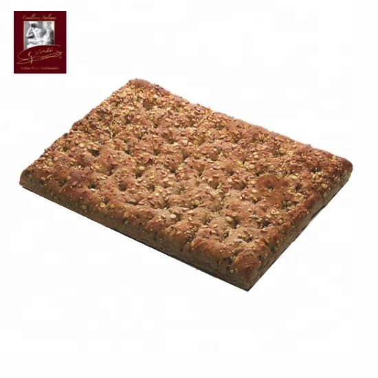 Хлеб замороженный с злаками и семенами, 750 г, выбор хлеба Джузеппе Верди, Сделано в Италии