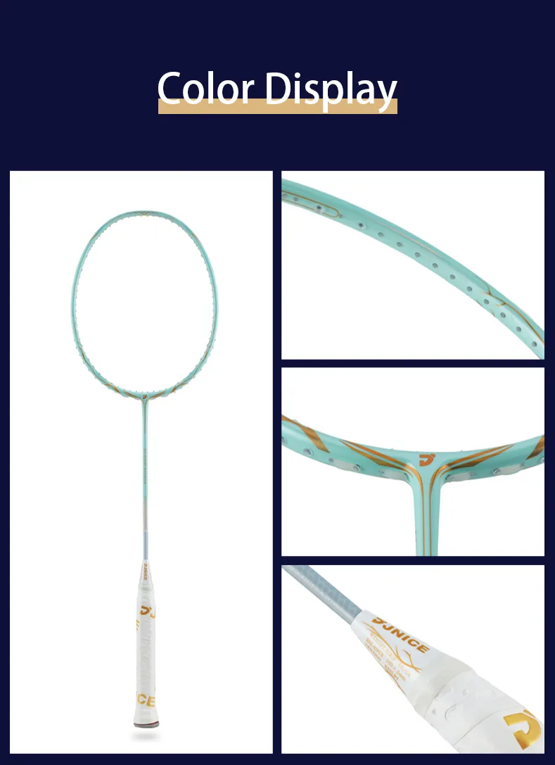 Тонкая ракетка для бадминтона из графитового волокна 30