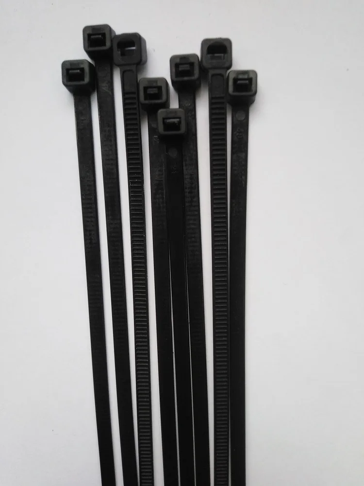  Самоблокирующийся нейлоновый хомут черного и натурального цвета 200 мм X 4 8 из малайзии