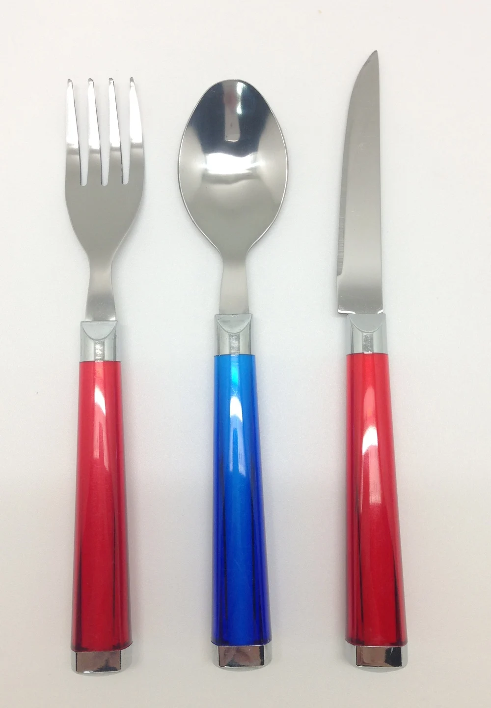 Yangjiang Factory, Stainless steel Cutlery set with wire stand, fashion flatware set home use, OEM/ODM welcome