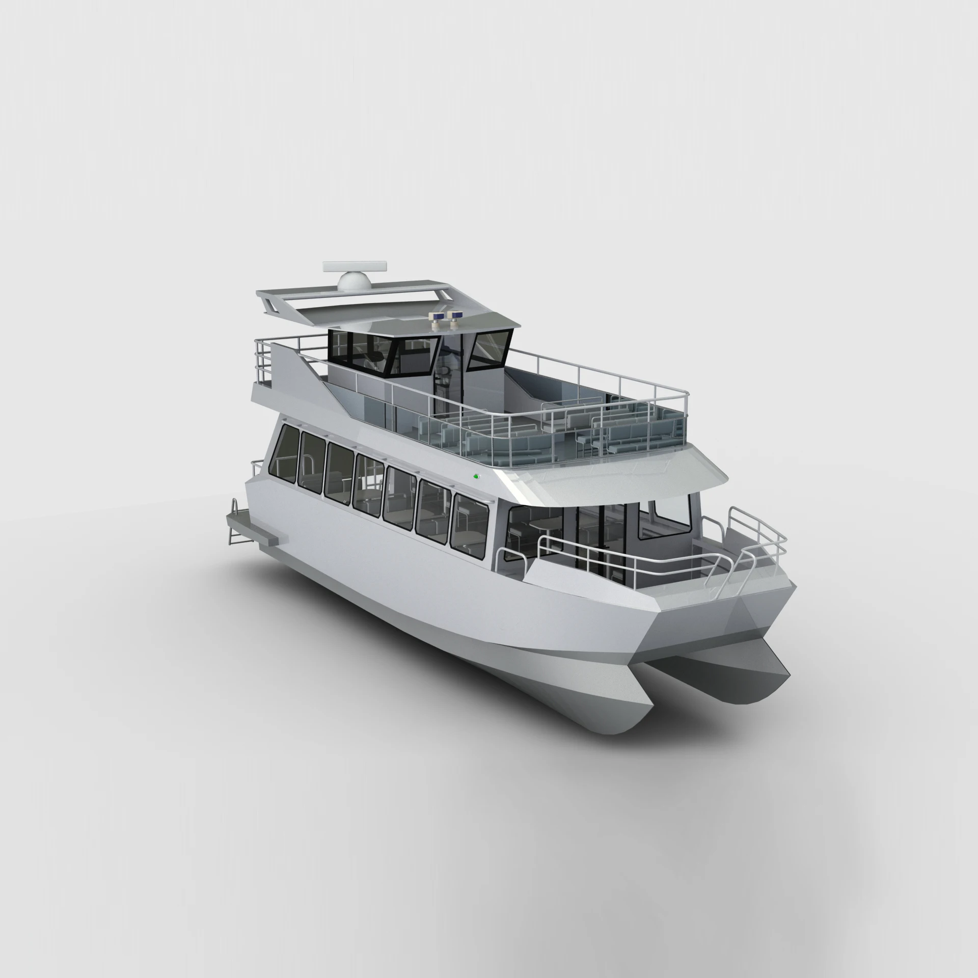 ALLSEA 15 м сертификация ce Алюминиевый парусник пассажирские лодки для yatch роскошная лодка яхта алюминий