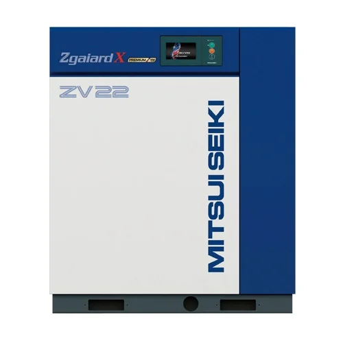 Air-Compressors MITSUI SEIKI Oil INJECTION  screw Excellent compression which Z-screw Oil lubrication type High quality Japan