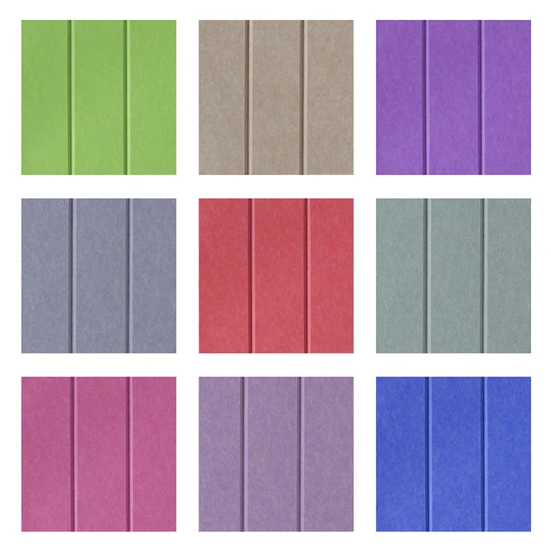 Hot Sale EN ISO 11654 100% Polyester Fiber Acoustic Panel KTV