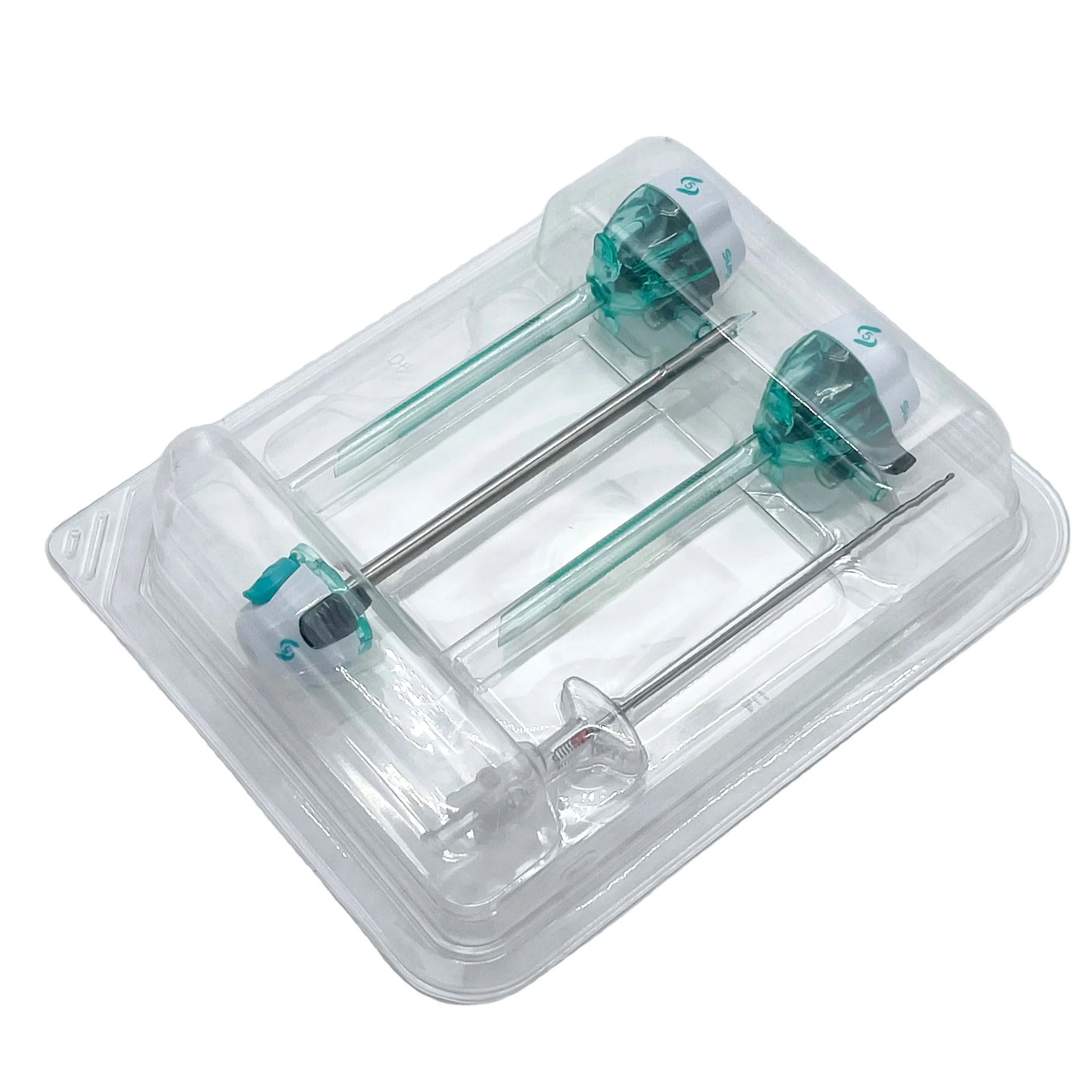 
Disposable trocar kit optical trocar 5mm laparoscopic instruments with veress and pouch 