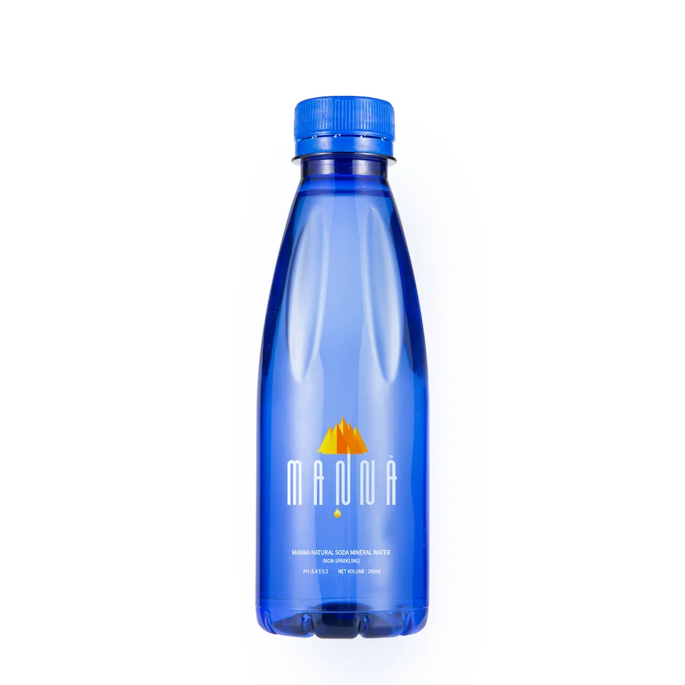 Pure natural pollution free Mineral drinking water alkaline water healthy drink health products 268ml