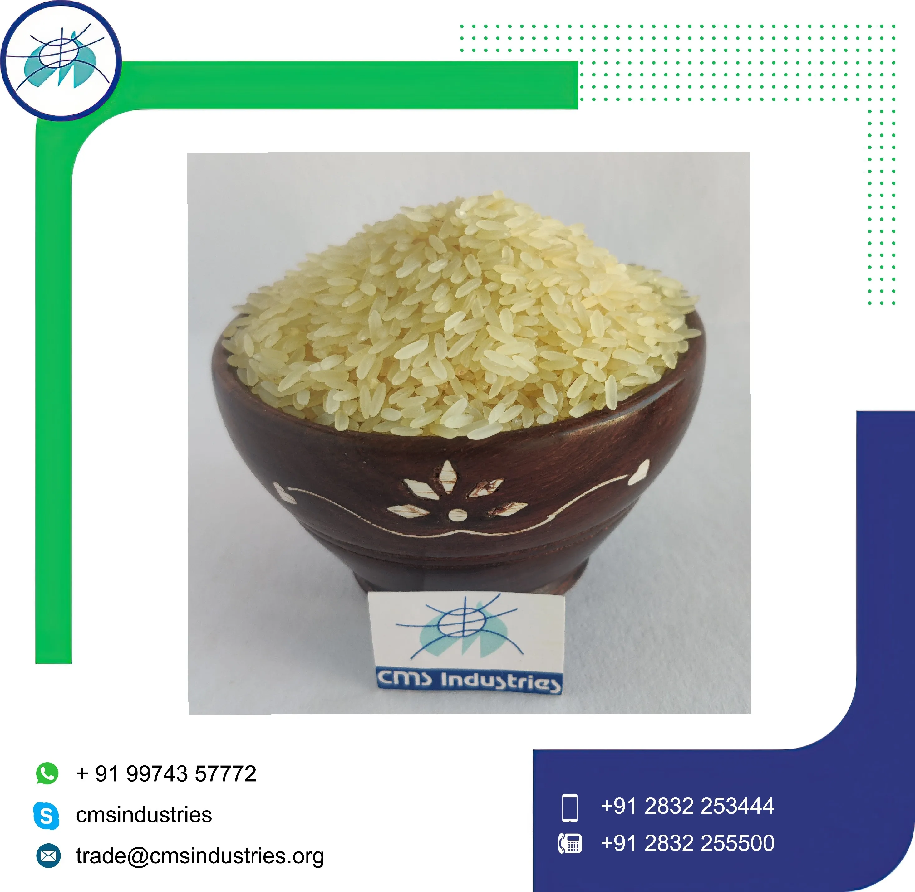 ИК 64 пароваренный рис сломанный 5% для продажи