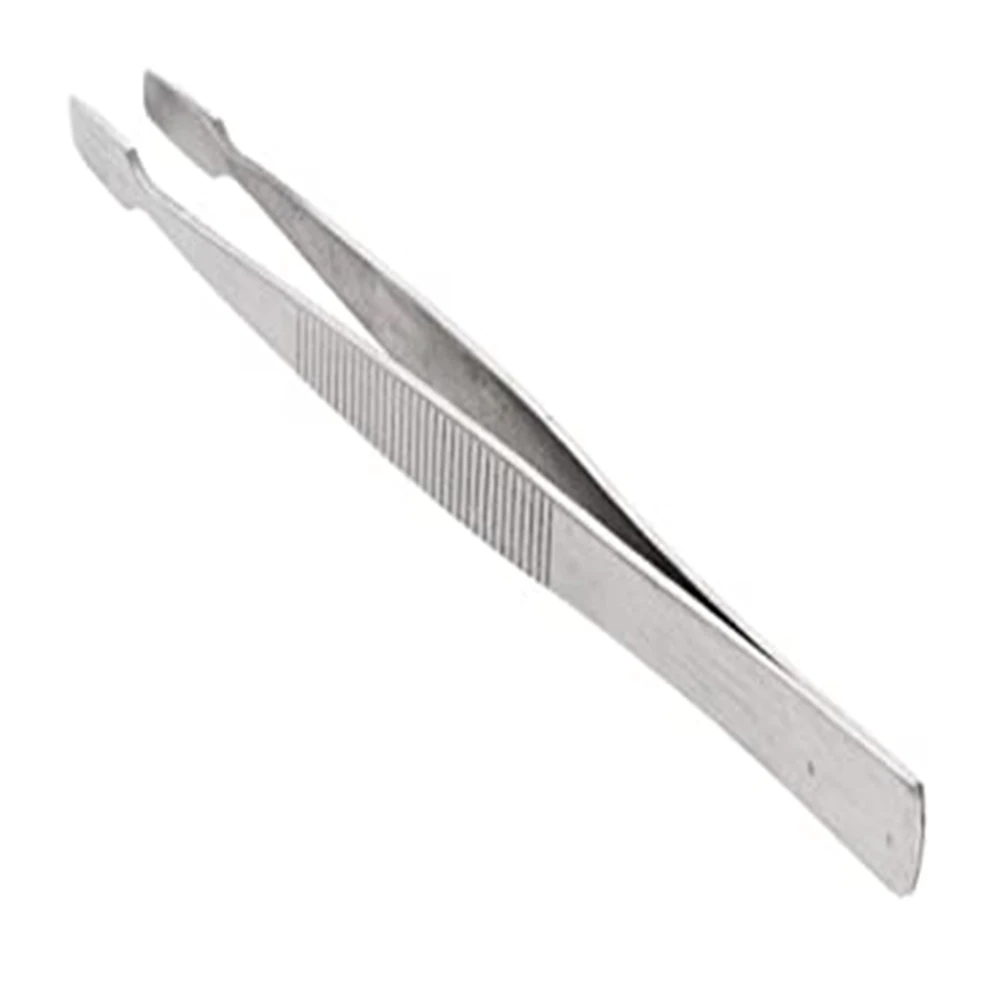 Multicolor Economy Facial Hair Cleaning Tweezers Stainless Steel Girls Beauty Eyebrow Tweezers