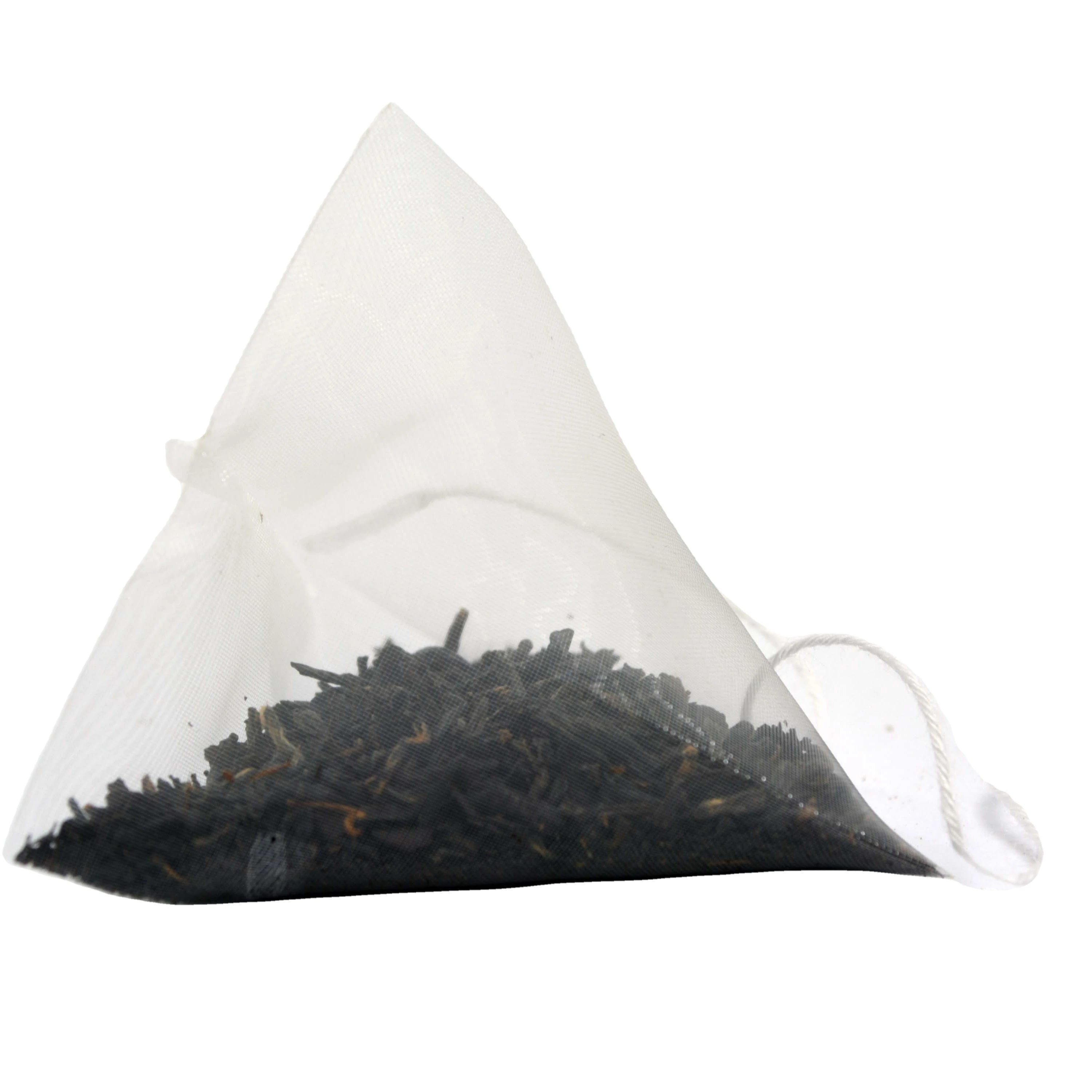 
Hot Selling Taiwan Organic Sun Moon Lake Black Tea Pyramid Tea Bags 