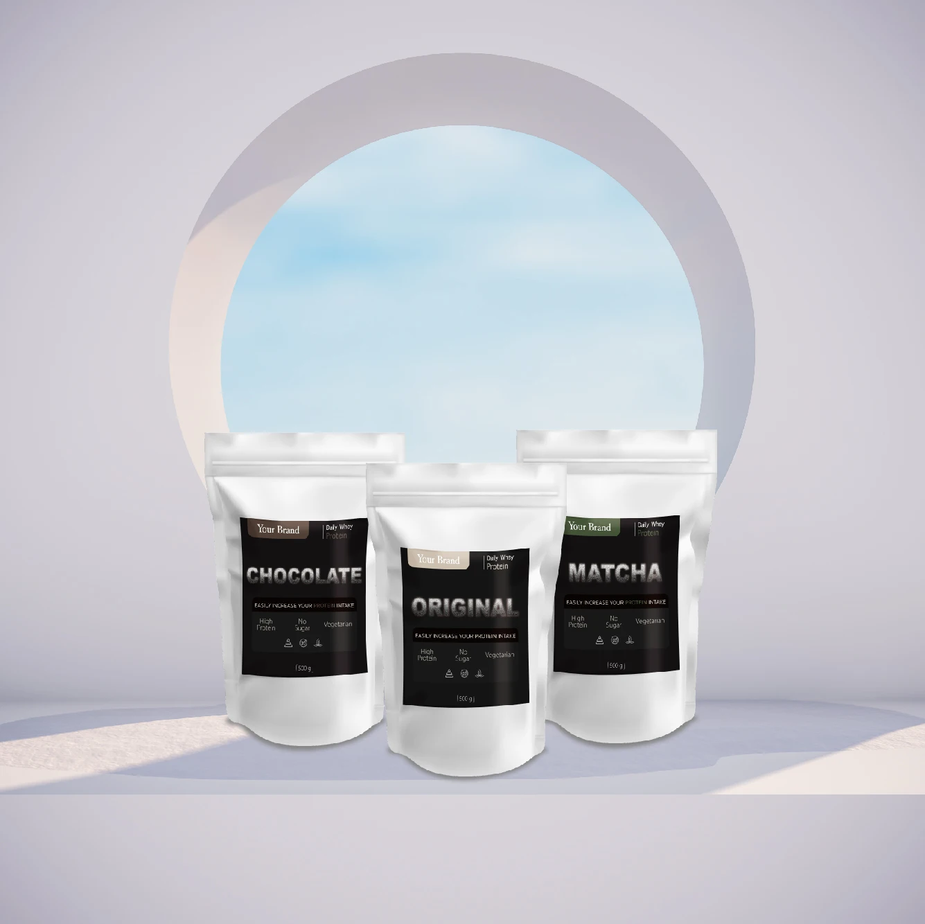  Золотой стандарт оптовая продажа сывороточный протеин торговой марки