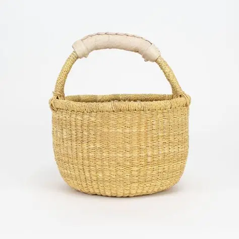 Convenient & Cheapest Prize Seagrass Bolga Basket Seagrass Eco-Friendly From Vietnam