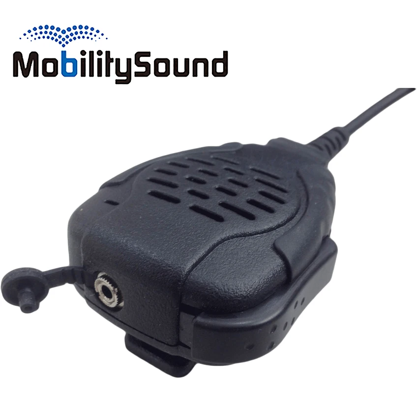 MP21M5 Rain Resistant Remote Heavy Duty PTT Speaker Microphone with Replaceable Cable for Motorola EX500, GL2000, GP328PLUS