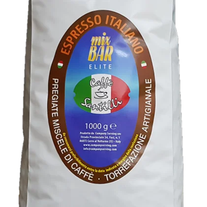 Best Seller Whole Bean Coffee Mix Elite Decaffeinated Roasted Coffee Beans for Coffee Machines Espresso Made In Italy