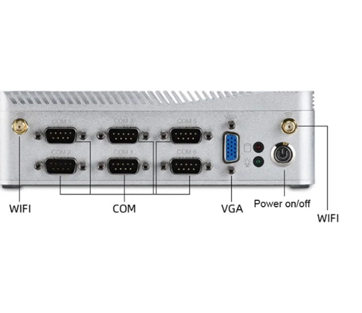 New Generation industrial i3 embedded pc box for Restaurant