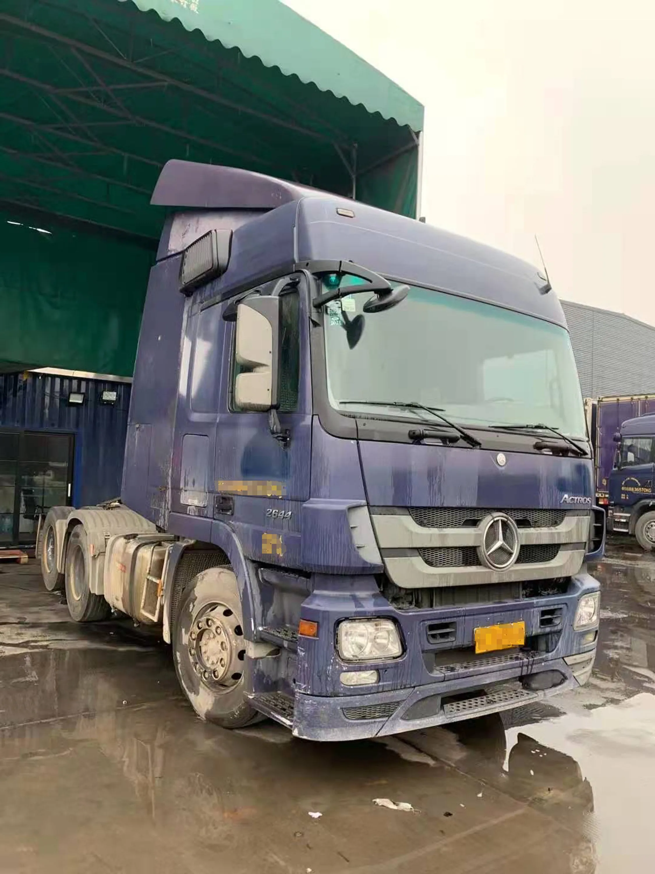 2021 секундная стрелка mercedec actros 2644 heavy duty руководитель трейлер грузовые автомобили 440hp 6x2R седельный