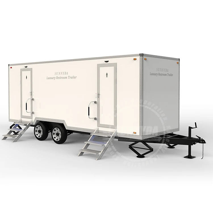 Professional Luxury Portable Toilet Trailer supplier in shanghai