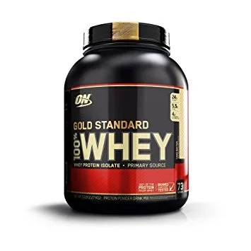 
100% Vanilla Optimum Nutrition Whey Protein Powder To Boost Energy 
