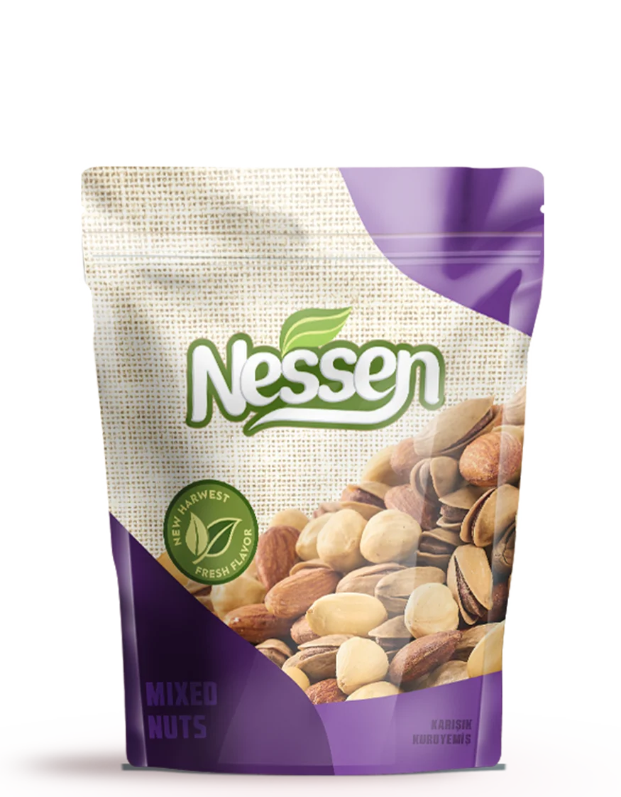 SNACK. High Quality. Roasted Mixed Nuts 180 gr. PISTACHIO,ALMOND,HAZELNUT,PEANUT.
