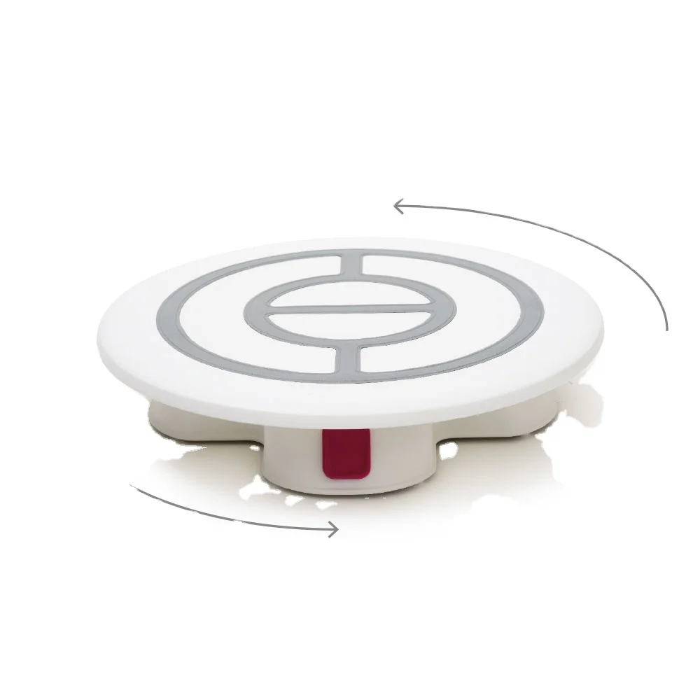 Итальянская Вращающаяся опора для тортов с основанием и блоком, диаметр. 32x7 h см