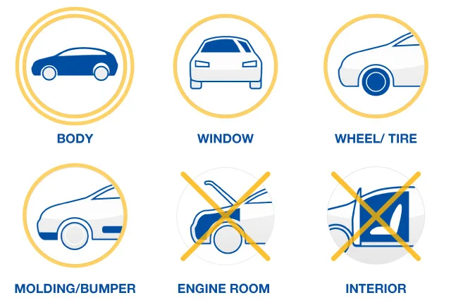 Japan original car coating FINE CRYSTAL Set 800ml multi purpose glass coating by SENSHA