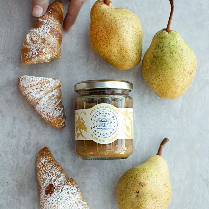 Top Quality Italian artisan Jam Pear and Ginger 200gr Ready to Ship