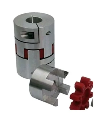Densen Customized Forestry Machinery and Equipment Jaw Couplings Jaw Spider Coupling Curved Jaw Coupling Yellow Red Blue OEM ODM