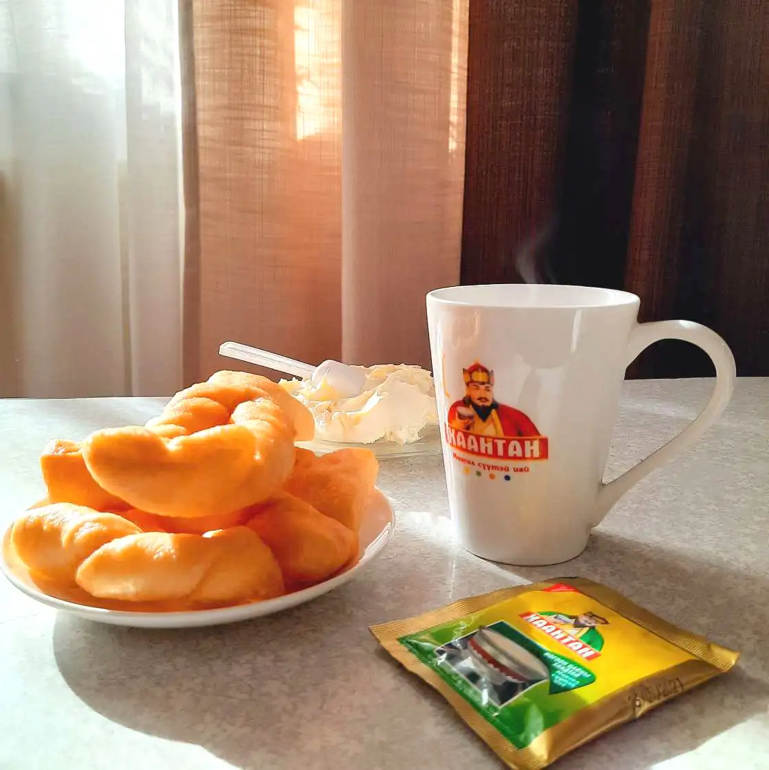 Горячая Распродажа! Высокое качество заводская цена хаатан (XAAHTAH) монгольский молочный чай-зеленый чай 360 г в пакете