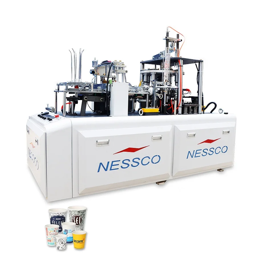 Полностью автоматическая формовочная машина для бумажных стаканчиков (95 шт./мин) по доступной цене