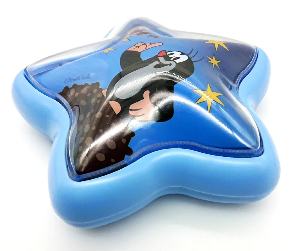 Top Seller Amazing Tricks EN71 BSCI Novelty Jokes Gag Gift LED Painted Star Push Light Toy Gift 120 pcs