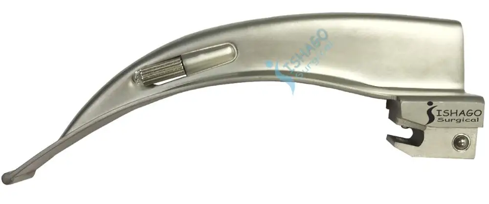 Macintosh Conventional Laryngoscope Set of 4 blades size 1,2,3,4