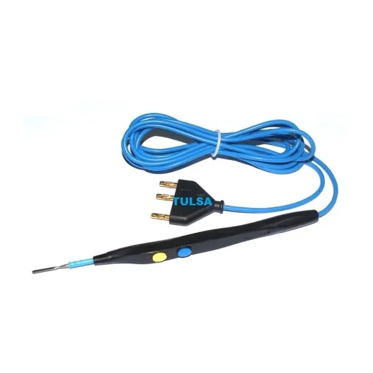 Blue Coated Gynecology Electrosurgical Instruments